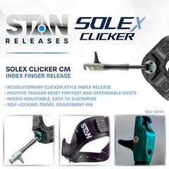 Micro-adjust travel, tension, and length customize your Stan SoleX fit.