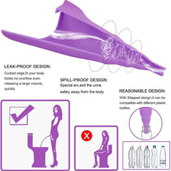 STANDOUTELROAL standing-urination design enables easier use on trails.