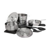 Stanley Adventure stock pot offers even heat for consistent meals.
