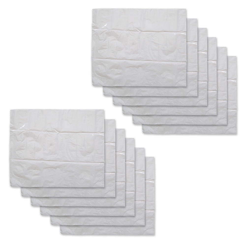 Stansport plastic replacement toilet bags in a 12-pack for easy disposal.