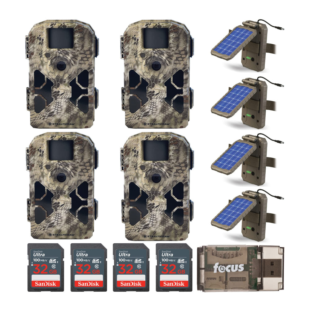 Stealth Cam 2022 G42NG trail camera, Kryptek camouflage, captures crisp night footage.