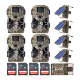 Stealth Cam 2022 G42NG trail camera, Kryptek camouflage, captures crisp night footage.