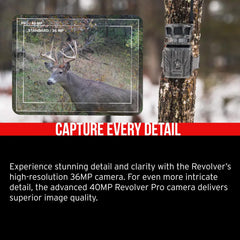 Stealth Cam Adjustable Multi-Pivot Mounting Post enables flexible, elevated camera setup