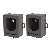 Stealth Cam Bear Security Box large front view showing rugged steel construction and fit.