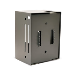 Stealth Cam Bear Security Box large mounted to tree illustrating secure attachment options.