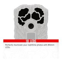 Stealth Cam Browtine 16MP infrared range up to 60 feet for nocturnal monitoring
