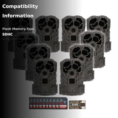 Stealth Cam Browtine burst mode captures 1–3 images per trigger for dynamic sightings.