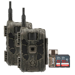 Stealth Cam Deceptor Max cellular trail camera front view for reliable wildlife monitoring