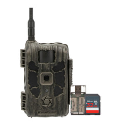 Stealth Cam Deceptor Max in the woods delivering high-detail wildlife imagery for reliable monitoring.
