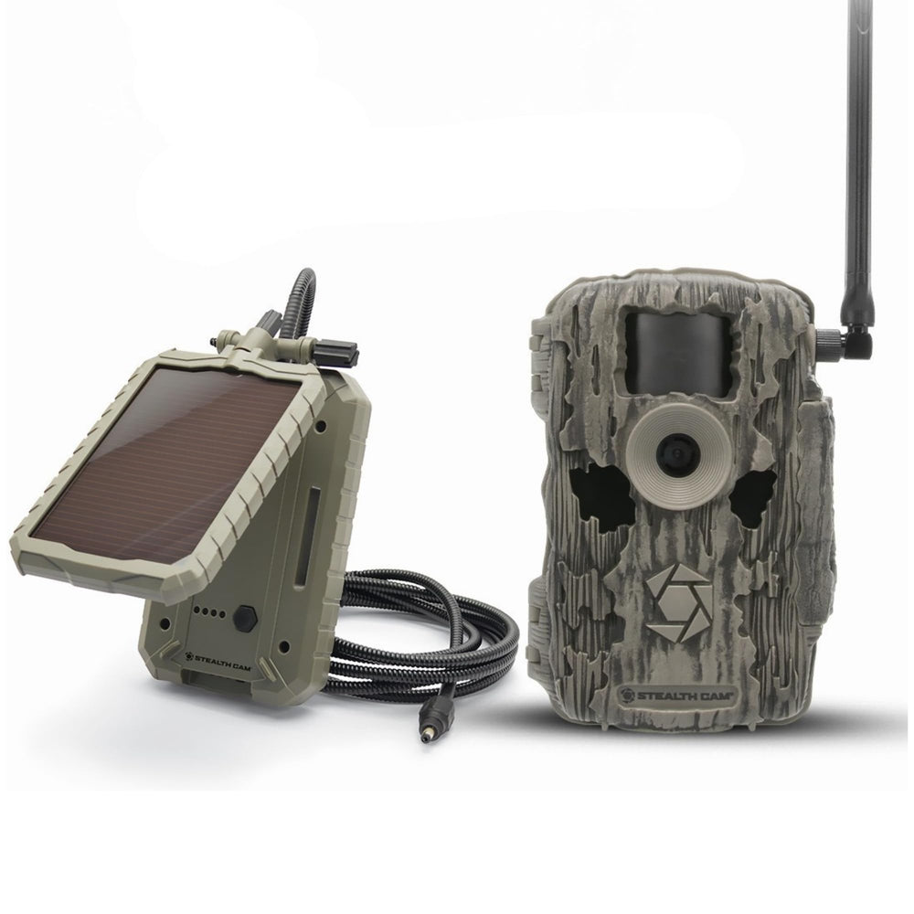 Stealth Cam Fusion Max camera closeup 36MP delivers crisp wildlife snapshots for scouting.