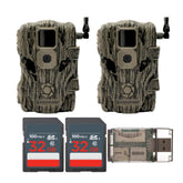 Stealth Cam Fusion X 26MP trail camera front view with AT&T compatibility for remote monitoring