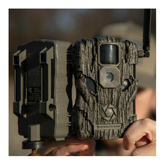 Stealth Cam Fusion X 0.4s trigger in action captures wildlife sharply up to 80 feet.