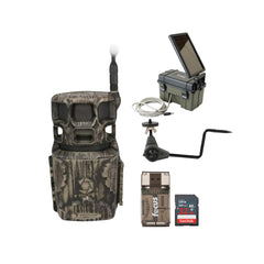 Stealth Cam Revolver Pro 2.0 camera with 360-degree view for all-around surveillance.