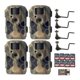 Stealth Cam G42NG front view shows no-glow night vision for discreet wildlife monitoring.