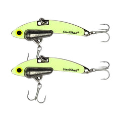 SteelShad Mini Glow 1/4 oz pack ready for day and night fishing