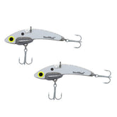 SteelShad Mini White Shad two-pack ready for action on freshwater