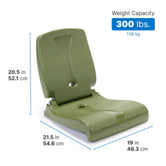 Step2 Flip Seat converts a five-gallon bucket into a comfy chair for portable seating
