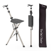 STEP2GOLD Ta-Da Chair Series 1 Pro unfolded seat for quick trail rest.