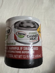 Sterno Gel 2 Pack packaging view shows compact fuel for portable stoves.