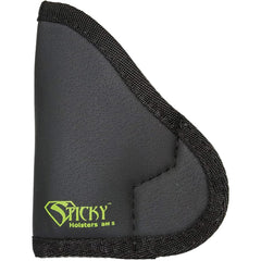 Close-up of Sticky Holsters SM-5 concealment holster for small autos.