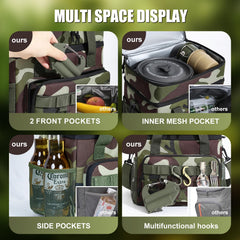 Stillithou backpack cooler side pockets for bottles and accessories.