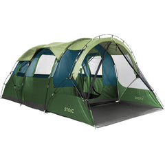 Stoic Madrone tunnel tent exterior view showing freestanding frame for quick setup