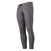 Stone Glacier Helio Zip-Off Bottoms side view in Granite Grey, breathable warmth for layering