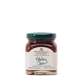 Stonewall Kitchen Holiday Jam 4oz jar adds festive flavor to breakfasts.