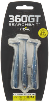 Storm 360GT Searchbait Minnow Tru Blue front view with lifelike action for bass