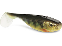 Storm Largo Shad 3.5 Live Yellow Perch side view shows realistic action in water
