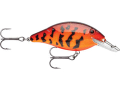 Storm Speed Trap Crystal Red Craw lure for fast retrieves that triggers bites
