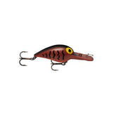 Storm Wiggle Wart 05 Brown Crawdad 2in lure with classic rattle for multi-species fishing.
