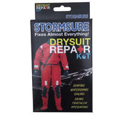 Stormsure Drysuit Repair Kit close-up shows flexible adhesive bond for wetsuits.