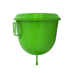 STP GOODS aluminum wall lavabo with tap-up hand sink, ideal for camping.