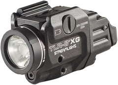 Streamlight 69434 TLR-8A G Flex pistol light mounted on handgun rail