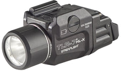 Streamlight 69458 TLR-7 HL-X USB light mounted on a handgun rail