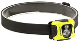 Streamlight Enduro Pro headlamp worn on a hard hat for hands-free visibility