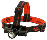 Streamlight ProTac HL 61304 headlamp front view showing compact profile and beam ready for hands-free use