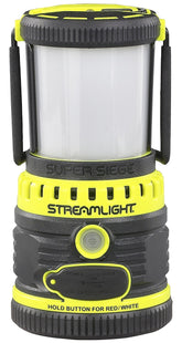 Streamlight Super Siege front view showing 1100-lumen lantern for outdoor lighting.