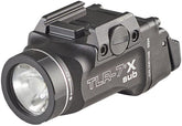 Streamlight TLR-7 X subcompact light mounted on pistol rail for quick illumination