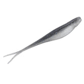 Strike King 3X Baby Z Too lure in Smokey Shad, buoyant shimmy for finesse fishing.