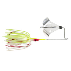 Strike King Bleeding Bait Elite Buzz Bait bleeding-chartreuse-white creates surface bubbles to attract fish