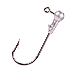 Strike King Mr. Crappie jig heads unpainted 1/32 oz ready for deep brush piles.