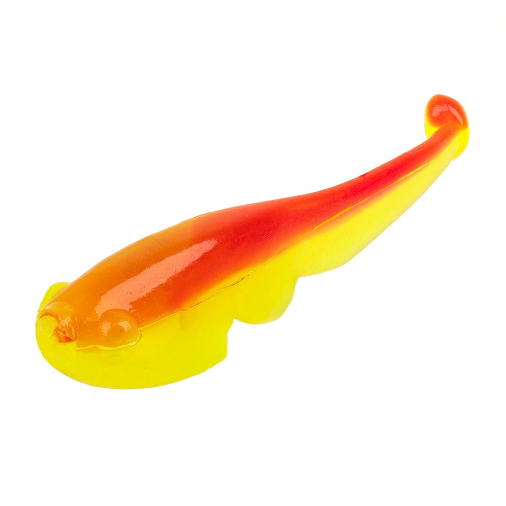 Strike King Mr. Crappie Teen-Zee Fry minnow-profile lure drawing crappie with subtle action