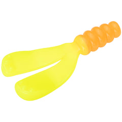 Strike King MRCSNAP-246 Osage Orange ribbed body lure for crappie fishing.