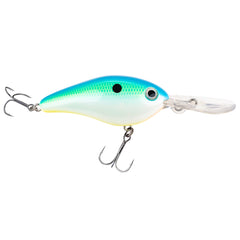 Strike King Promodel 6XD free-floating-rattle provides a crisp underwater tone.