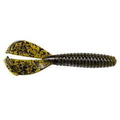 Strike King Rage Menace Grub in-water action demonstrates vibrations