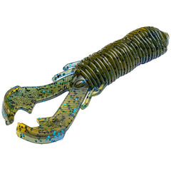 Strike King Rage Punch Bug tail design enhances swimming action in dense cover