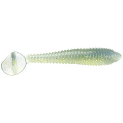 Strike King Rage Swimmer thin pancake-tail delivers frantic vibrations at any speed.