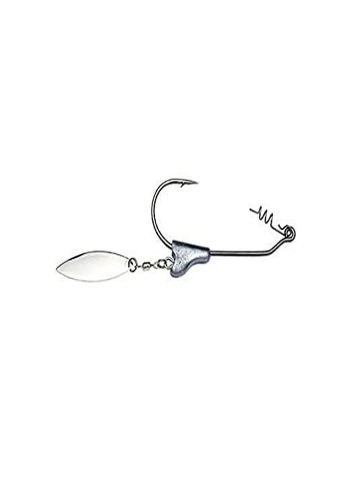 Strike King Tour Grade Belly Blade 1/8 oz unpainted jig head for upright, flash-rich presentation.